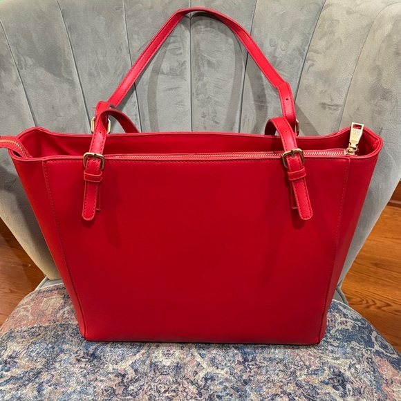 Red Tote Bag - Picture 2 of 5